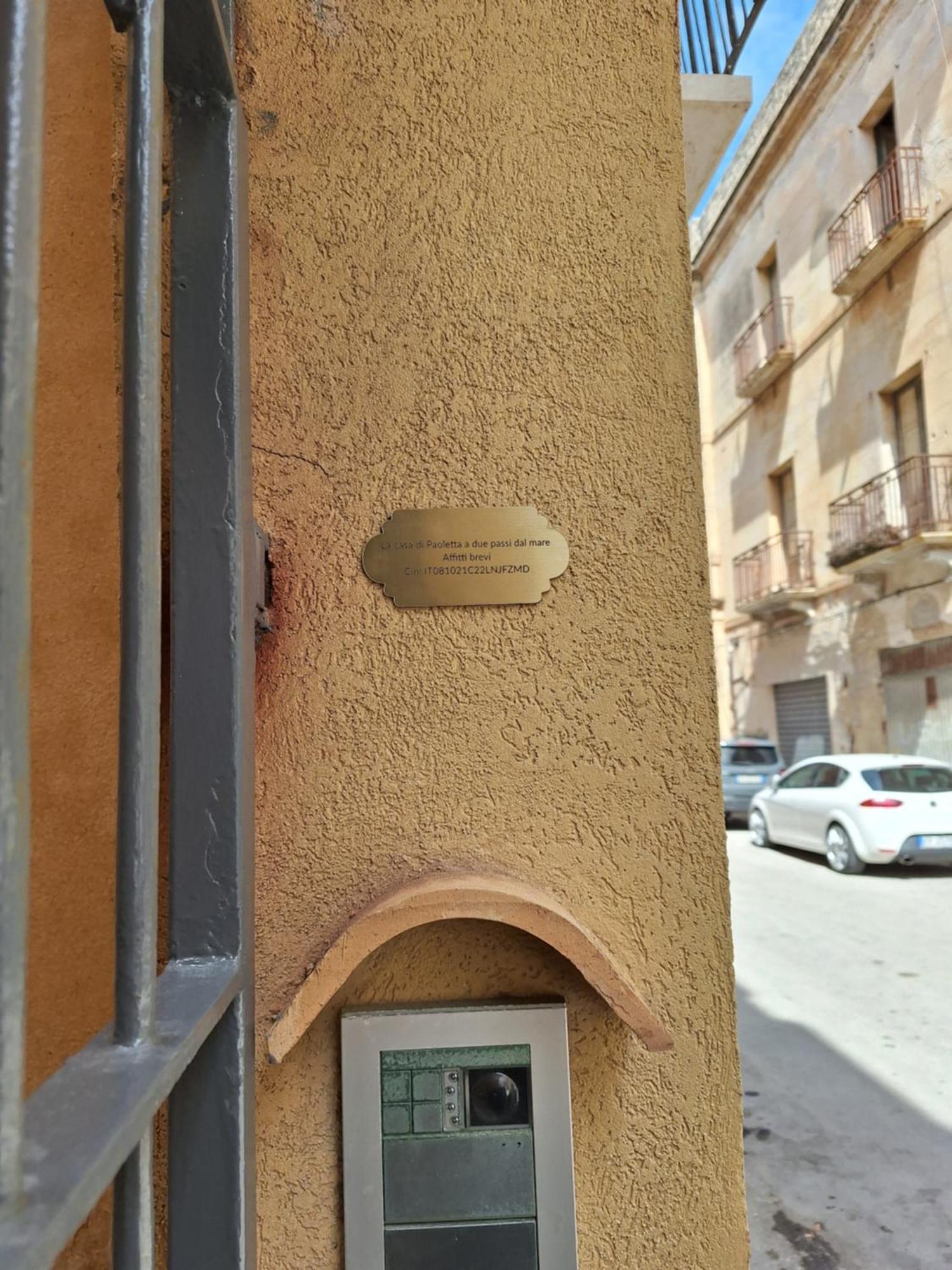 特拉帕尼La Casa Di Paoletta A Due Passi Dal Mare公寓 外观 照片